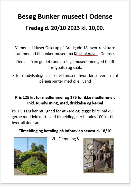 Besøg Odense Bunker museum
